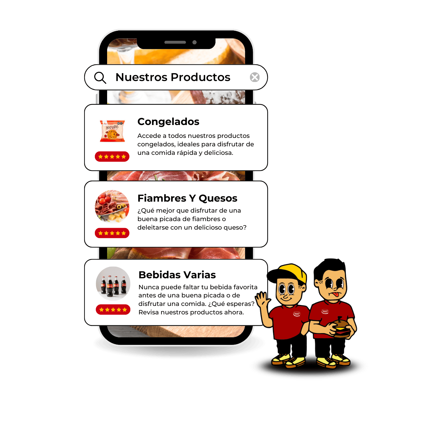 Congelados & Bebidas.